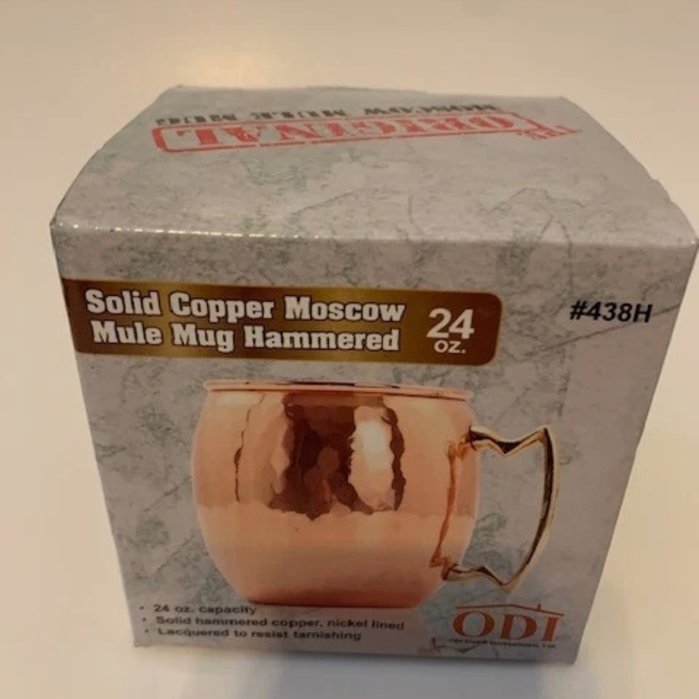 NEW IN BOX: Old Dutch International Copper Moscow Mule Mug